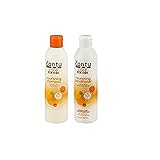 Cantu Care for Kids Tear-free Nourishing Shampoo 8oz & Conditioner 8oz Duo-set (with EOS Hand Lotion) by Cantu